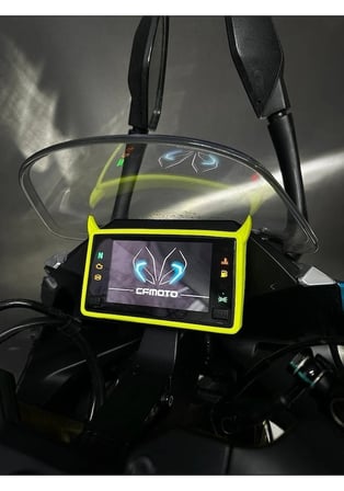 Cf Moto Nk250 Ve Sr250 2019-2023 Uyumlu Km Koruyucu Kılıf Sarı