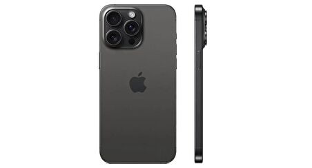 Yenilenmiş iPhone 15 Pro Max 1 TB Siyah A Kalite Cep Telefonu