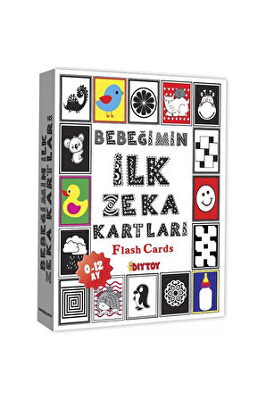 BZK1369 BEBEĞİMİN İLK ZEKA KARTLARI (0-12 AY İÇİN UYGUNDUR)