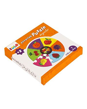 Eolo Meyveler 2+ Yaş Orta Boy Puzzle 7 Parça