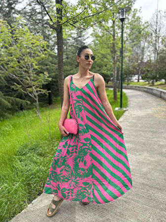 Salaş Oversize Elbise İçi Astarsız Bikini Üstüne ya da Astarla Kullanılabilir