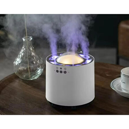 Ozmik Dinamik hava nemlendirici 800ml 6spray mod RGB LED Aydınlatma Nemlendirici Difüzör Makinesi