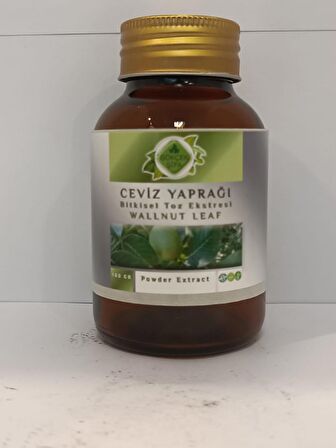 Ceviz Yaprağı Toz Ekstresi 100 gr Cam Kavanoz