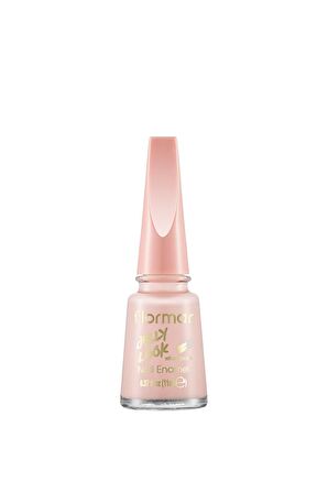 Flormar Jel Görünümlü Parlak Oje (uçuk Pembe) - Jelly Look Nail Enamel - Jl25 Soft Cloud - 8690604282197