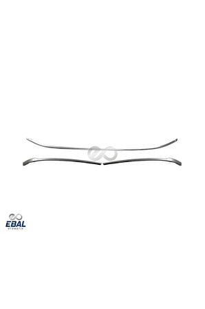 VW Passat B8 Krom Ön Tampon Çıtası 3 Parça 2015-2019 Arası Paslanmaz Çelik