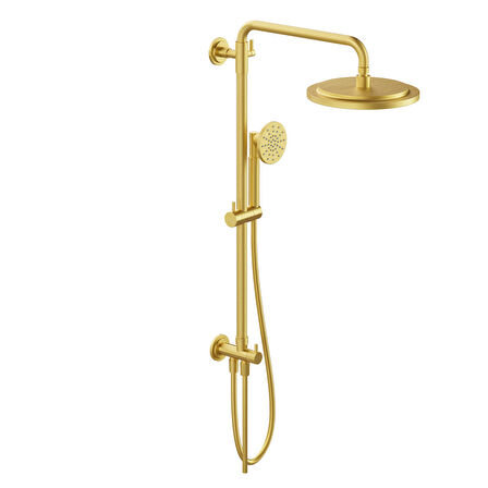 VitrA Origin Classic A4579325 Duş Kolonu, Fırçalı Altın