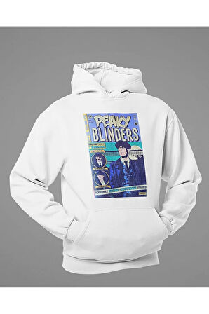 Peaky Blinders Baskılı Unisex Oversize Dizi Hoodie