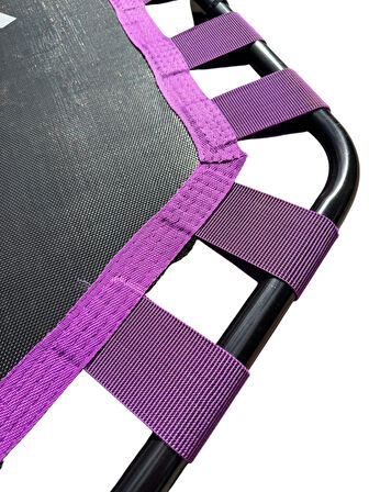115 Cm 45 INC Tutunmalı Step Trambolin Katlanabilir Tutamaçlı Trambolin