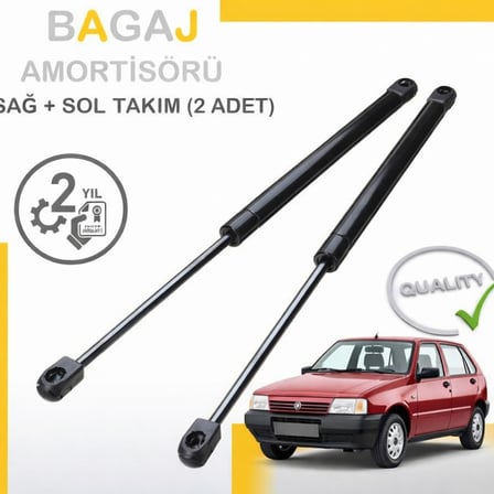 Fiat Uno Sağ Sol Bagaj Amortisörü Takımı 1994--2000