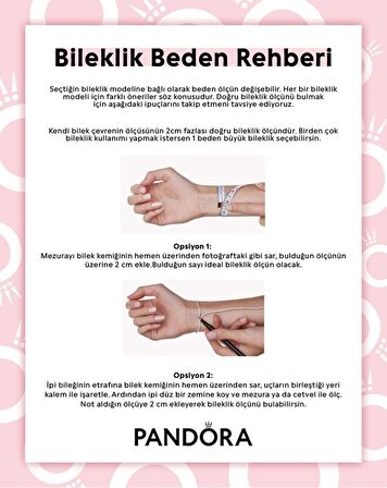Pandora 590713 17cm-Moments Bangle Bileklik