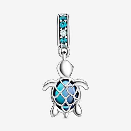 Murano 798939C01 Camı Denizi Kaplumbağası Charm