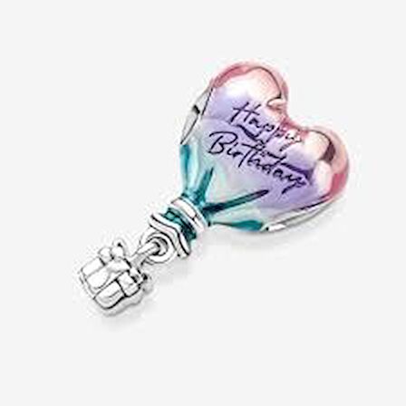 Pandora 791501C01-Mutlu Yaşlar Sıcak Hava Balonu Charm