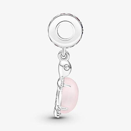 Pandora Murano Camı Pembe Deniz Kaplumbağası Sallantılı Charm 798939C02