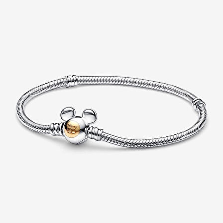Pandora Disney 100. Yıl Dönümü Anları Yılan Zincir Bileklik 592514C00-16cm