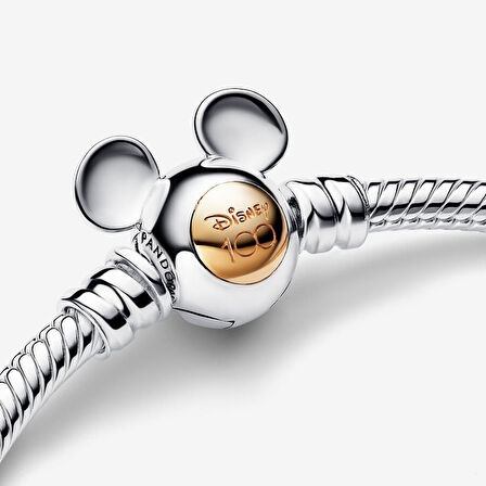 Pandora Disney 100. Yıl Dönümü Anları Yılan Zincir Bileklik 592514C00-16cm