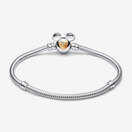 Pandora Disney 100. Yıl Dönümü Anları Yılan Zincir Bileklik 592514C00-20cm