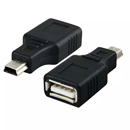 NAVİDATA 5 PİN MİNİ USB OTG ADAPTÖR OTO TEYPLER İÇİN 5 PİN MİNİ OTG 