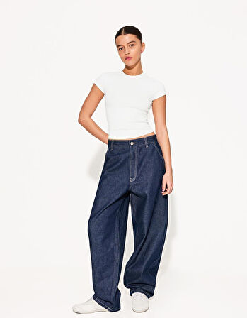 Konforlu Modal Pamuk Karışımlı Kısa Kollu Tişört