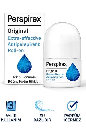 Perspirex Orijinal Terleme Önleyici Extra Etkili Roll-on 5 ML