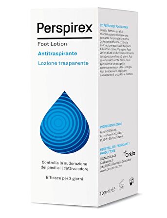 Perspirex Antiperspirant Eller Ve Ayak Terleme Önleyici Losyon 100 Ml