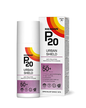 Riemann P20 Urban Shield SPF50+ FACE 50g Koruyucu Güneş Kremi