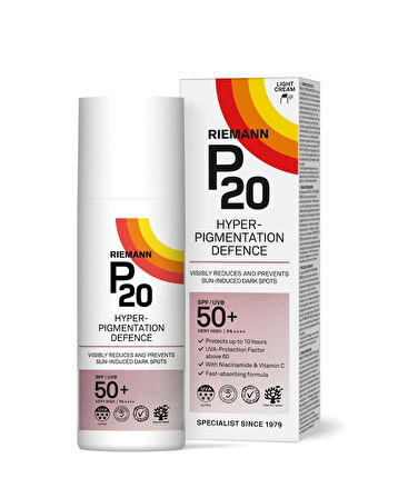 Riemann P20 Pigmentation Defence . SPF50+ Koruyucu Güneş Kremi