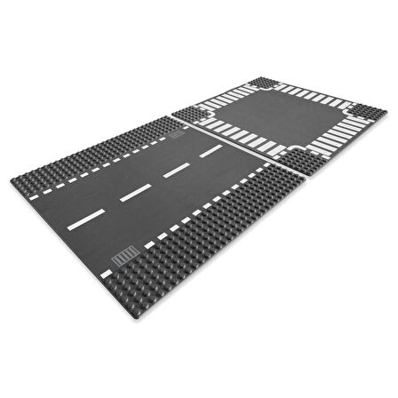LEGO City 7280 Straight & Crossroad Plates