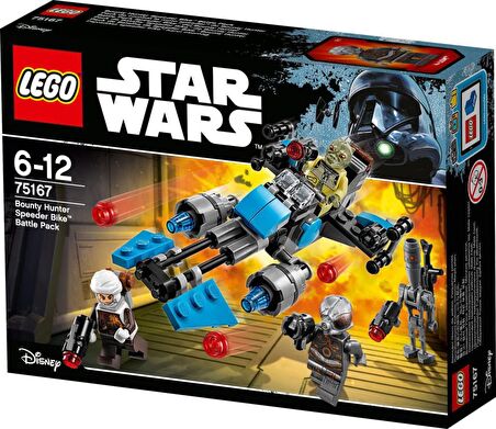LEGO Star Wars 75167 Bounty Hunter Speeder Bike Battle Pack