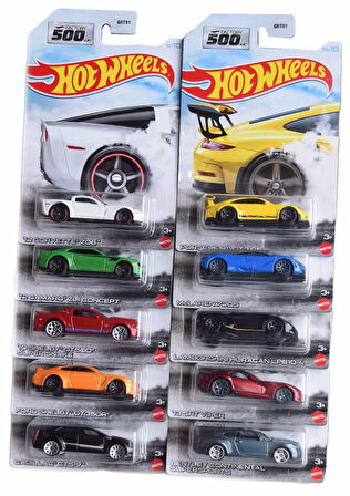 Hot Wheels GRT01 Factory 500 HP Set