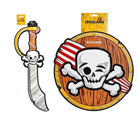LEGO Gear 854253-854254 LEGO Pirate Foam Sword and Shield Set