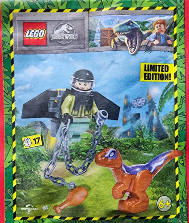 LEGO Jurassic World 122332 Jetpack-Ranger and Raptor