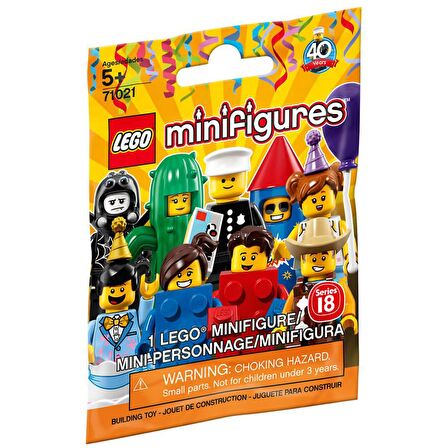 LEGO Minifigures 71021 Series 18-AÇILMAMIŞ SERİ!