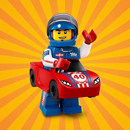 LEGO Minifigures 71021 Series 18: 13.Race Car Guy