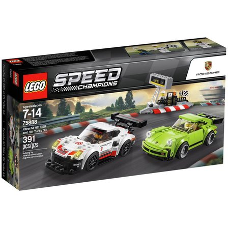 LEGO Speed Champions 75888 Porsche 911 RSR and 911 Turbo 3.0