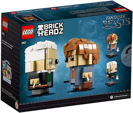 Lego 41631  Brickheadz Fantastic Beasts Newt Scamander - Gellert Grindelwald