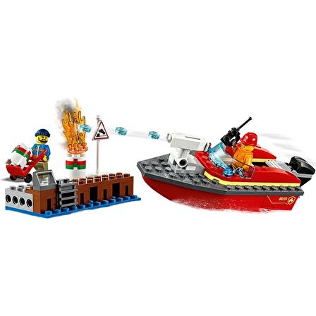 LEGO City 60213 Dock Side Fire
