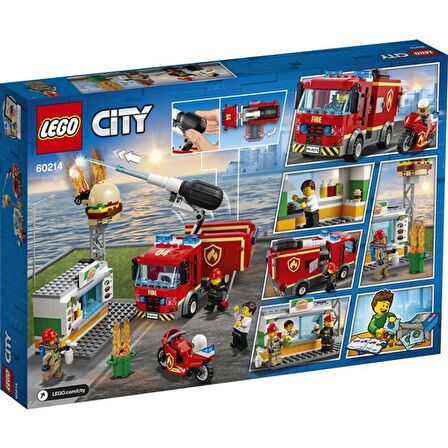 LEGO City 60214 Burger Bar Fire Rescue