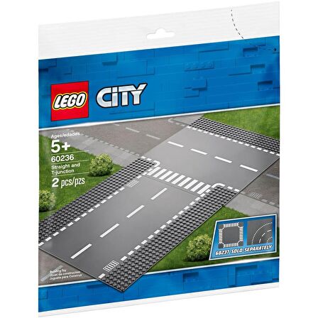 LEGO City 60236 Straight and T-Junction