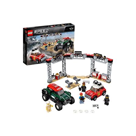 LEGO Speed Champions 75894 1967 Mini Cooper S Ralli ve 2018 MINI John Cooper Works Buggy