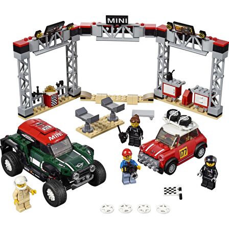 LEGO Speed Champions 75894 1967 Mini Cooper S Ralli ve 2018 MINI John Cooper Works Buggy