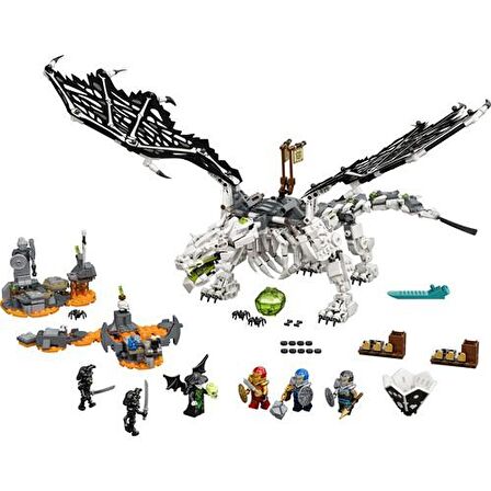 LEGO Ninjago 71721 Skull Sorcerer's Dragon