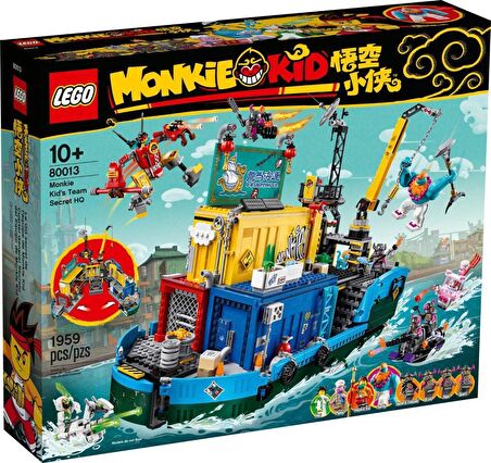 LEGO Monkie Kid 80013 Monkie Kid's Team Secret HQ