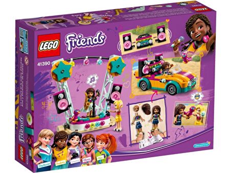 LEGO Friends 41390 Andrea's Car and Stage