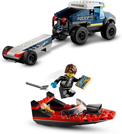 LEGO City 60272 Elite Police Boat Transport