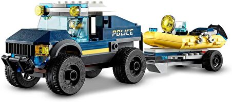 LEGO City 60272 Elite Police Boat Transport