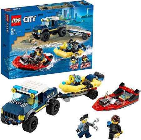 LEGO City 60272 Elite Police Boat Transport