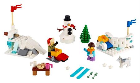 LEGO Seasonal 40424 Winter Snowball Fight
