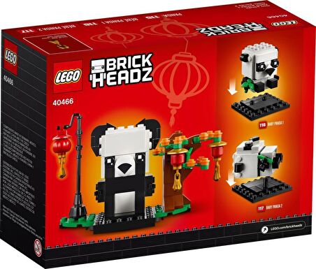 LEGO BrickHeadz 40466 Chinese New Year Pandas