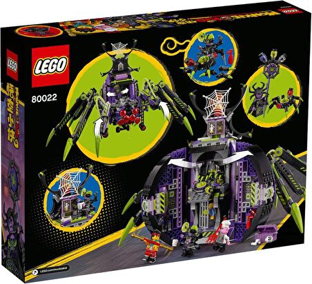 LEGO Monkie Kid 80022 Spider Queen's Arachnoid Base