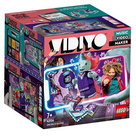 LEGO Vidiyo 43106 Unicorn DJ BeatBox